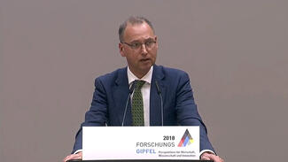 Forschungsgipfel 2018: Mitschnitt des Livestreams