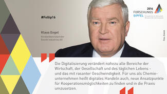 Forschungsgipfel 2016: Visual Statement von Klaus Engel